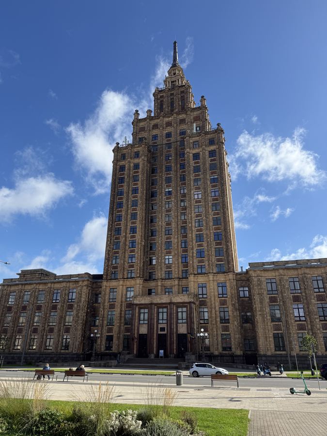 Latvian Academy of Sciences — Stalinist Architecture, Riga