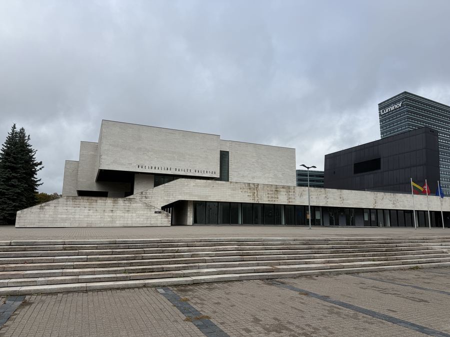 National Gallery of Art — Soviet Modernism, rebuilt, Vilnius