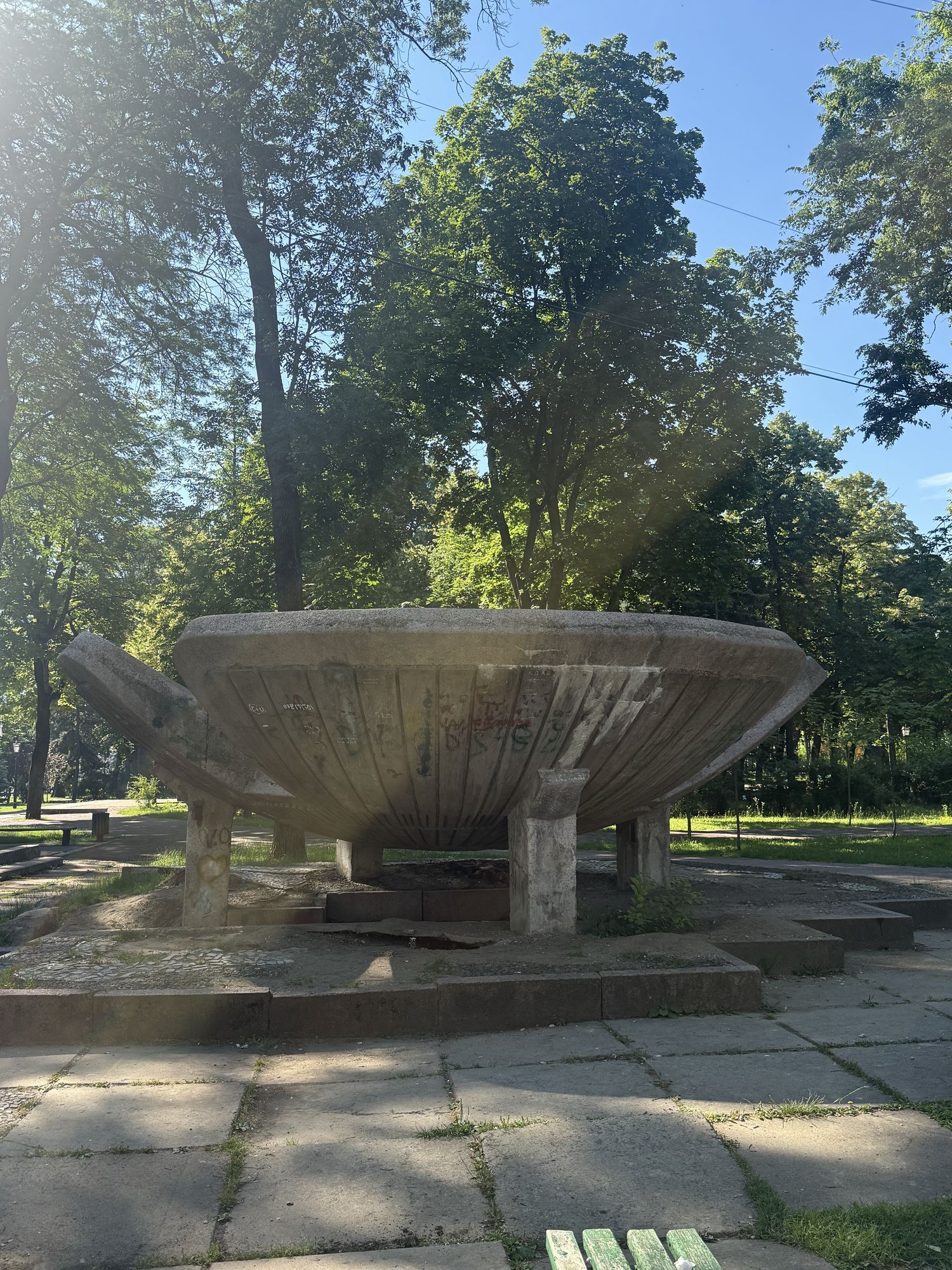 Mosaic Flower Fountain, Chisinau