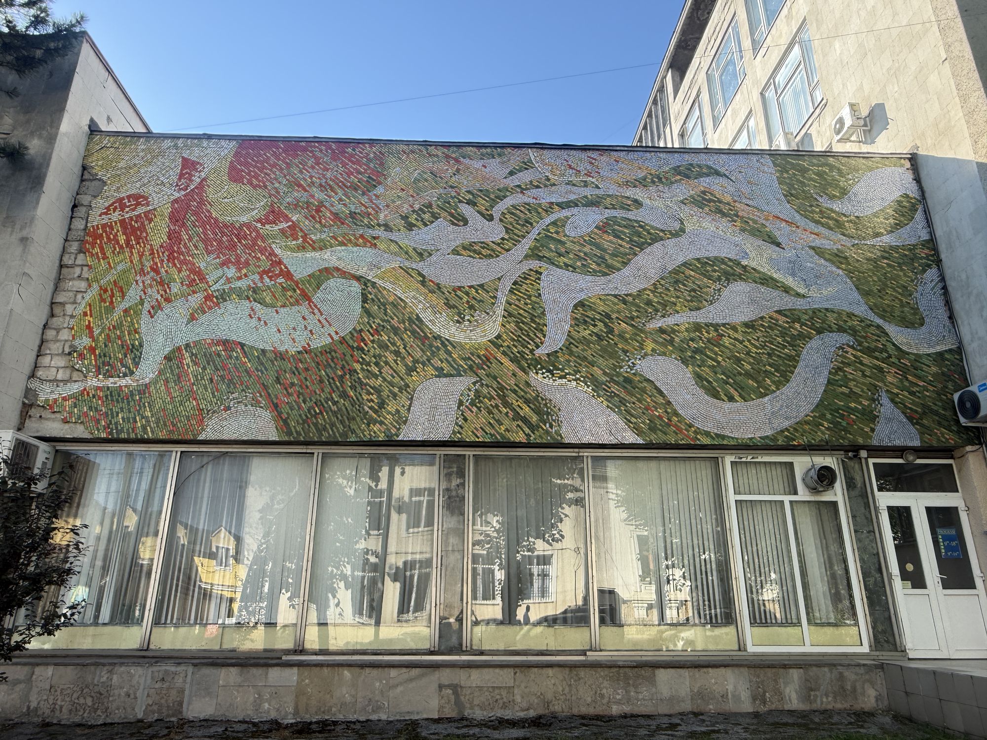 Mosaic of Writers Union, Chisinau