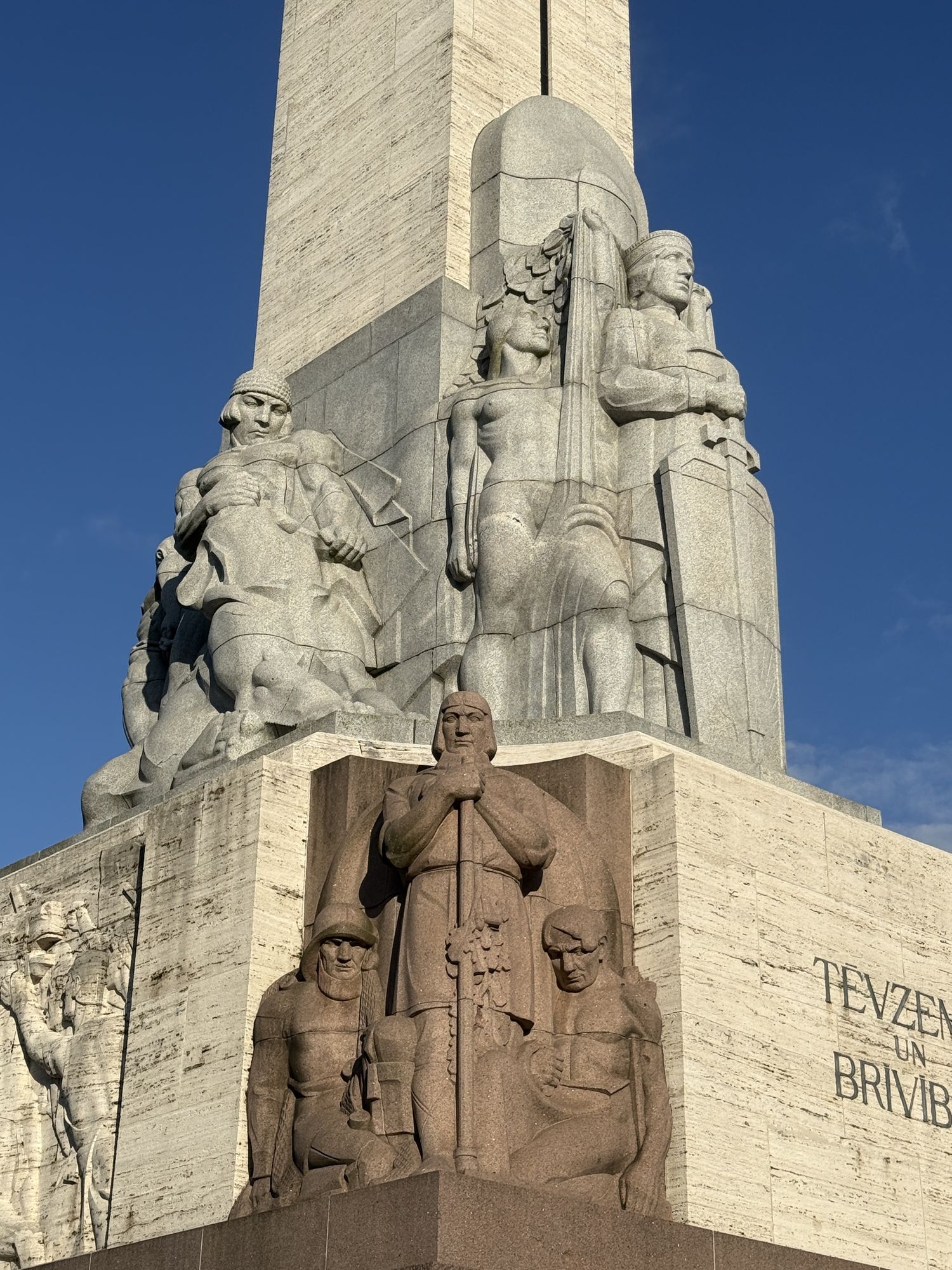 The Freedom Monument — Art Deco / National Romanticism, Riga